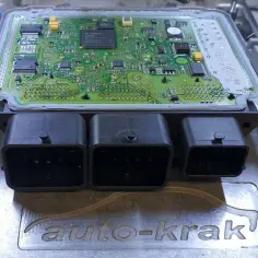 Elektronika silnika Citroen z widocznym błędem DTC P1336. Naprawa sterownika ECU.