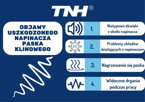 Napinacz paska/łańcucha - Objawy, wymiana, koszty i jak unikać awarii
