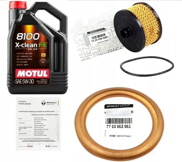 MOTUL RN17: Kluczowe informacje o oleju silnikowym dla Renault